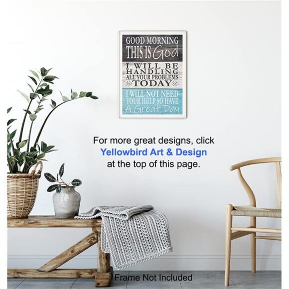 God Wall Decor - Religious Wall Decor - Spiritual Christian Gifts for Women, Men - Picture 5 of 9